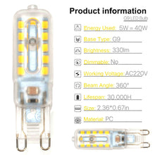 Load image into Gallery viewer, 2 Pack | G9 LED Light Bulbs Non-Dimmable Warm White 3000K for Landscape Ceiling - Battery Mate