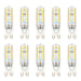 10 Pack | G9 LED Light Bulbs Non-Dimmable Warm White 3000K for Landscape Ceiling - Battery Mate