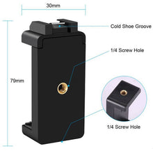 Load image into Gallery viewer, 04LM Vlogging Kit LED Light Mobile Vlog Phone Video Selfie Stand Gorilla Tripod - Battery Mate