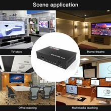 Load image into Gallery viewer, 1 IN 4 OUT 4K 3D 1080P Full HD HDMI Splitter Amplifier Duplicator 1X4 Hub DVD - Battery Mate