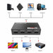 1 IN 4 OUT 4K 3D 1080P Full HD HDMI Splitter Amplifier Duplicator 1X4 Hub DVD - Battery Mate