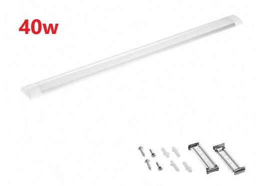 1 PCS LED Slim Ceiling Batten Light Daylight 120CM 1.2M 6500K 4FT Coolwhite - Battery Mate