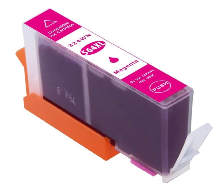 1 x Compatible HP 564XL Magenta High Yield Inkjet Yellow CN684WA - 550 Pages - Battery Mate