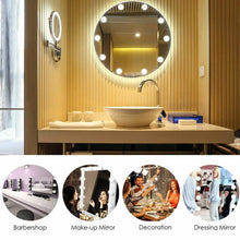 Load image into Gallery viewer, 10 Bulbs Hollywood Style Dimmable Lamp Vanity Light LED Make Up Mirror Lights - Battery Mate