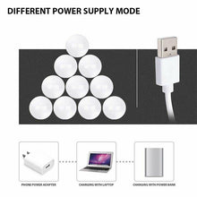 Load image into Gallery viewer, 10 Bulbs Hollywood Style Dimmable Lamp Vanity Light LED Make Up Mirror Lights - Battery Mate