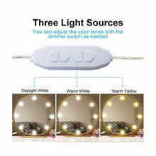 Load image into Gallery viewer, 10 Bulbs Hollywood Style Dimmable Lamp Vanity Light LED Make Up Mirror Lights - Battery Mate