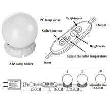 Load image into Gallery viewer, 10 Bulbs Hollywood Style Dimmable Lamp Vanity Light LED Make Up Mirror Lights - Battery Mate