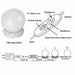 10 Bulbs Hollywood Style Dimmable Lamp Vanity Light LED Make Up Mirror Lights - Battery Mate