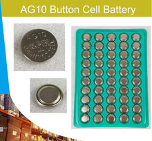 Load image into Gallery viewer, 10 Pack AG10 Alkaline Cell Battery Batteries LR1130 LR54 L1131 SR1130 - Battery Mate