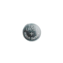 Load image into Gallery viewer, 10 Pack AG5 LR754,393, G5 Button Coin Shaped Cell Battery 1.55V Alkaline - Battery Mate
