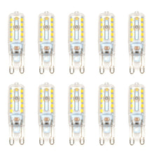 Load image into Gallery viewer, 10 Pack | G9 LED Light Bulbs Non-Dimmable Warm White 3000K for Landscape Ceiling - Battery Mate