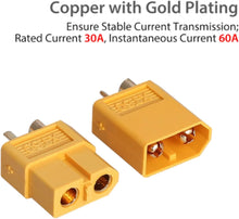 Load image into Gallery viewer, 10 pairs XT30 Male Female Bullet Connector Plug For Lipo Battery - Battery Mate