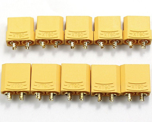 10 pairs XT90 Male Female Bullet Connector Plug For Lipo Battery - Battery Mate