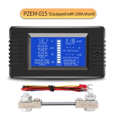 100A LCD Display DC Battery Monitor Meter 200V Voltmeter Amp For RV System - Battery Mate