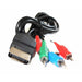 1080p Component HD TV RCA AV Video Cable HDTV for Xbox Console - Battery Mate