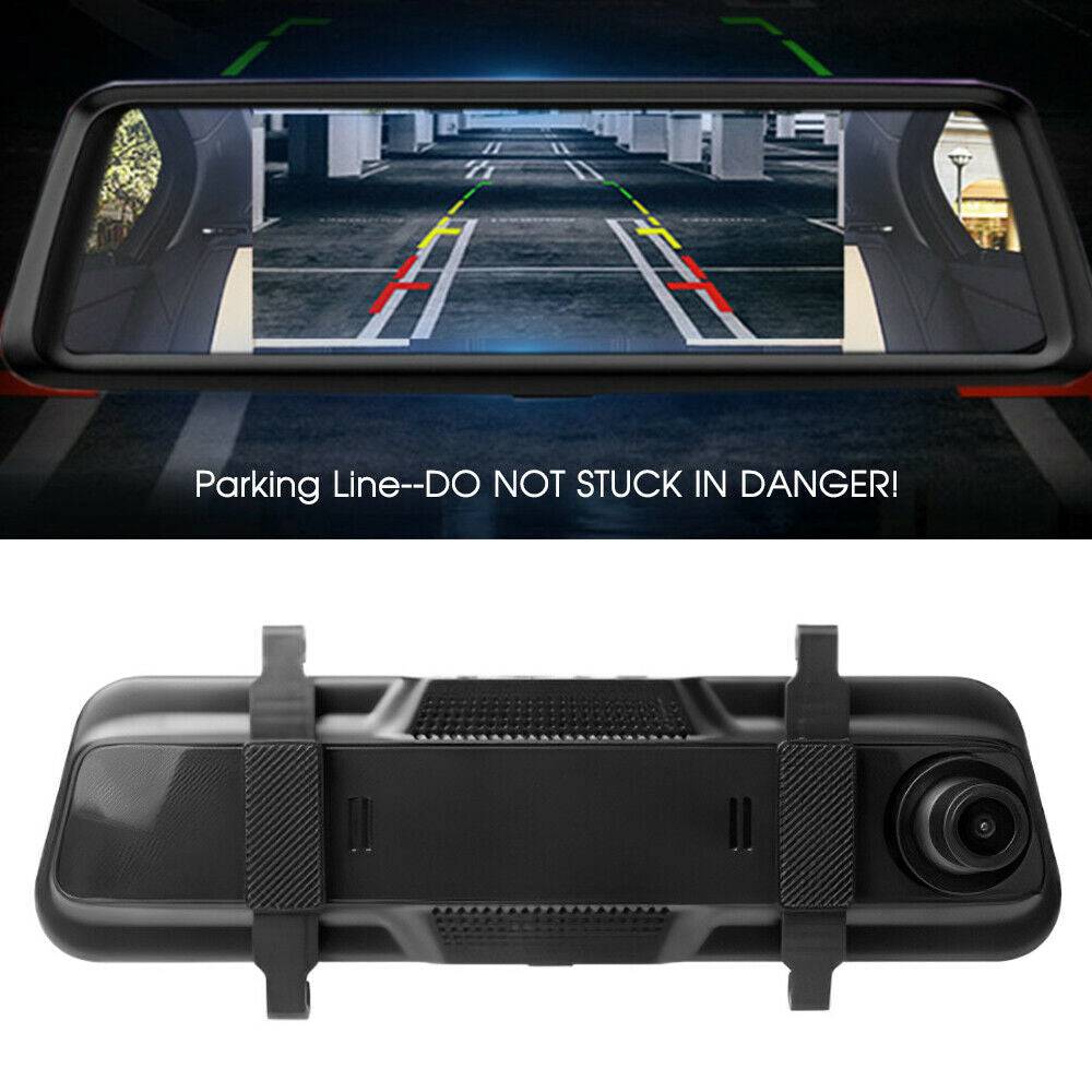 1080P Dash Camera / Reverse Camera With Motion Sensors & Park Assist - Battery Mate