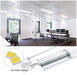 10PCS LED Slim Ceiling Batten Light Daylight 120CM 1.2M 6500K 4FT Coolwhite - Battery Mate