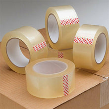 Load image into Gallery viewer, 12 Pack | Sticky Packing Packaging Tape Clear 75meter x 48mm 45 Micron - Battery Mate