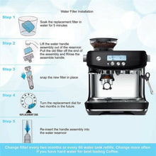 Load image into Gallery viewer, 12 Pack | Water Filters for Breville Oracle BES980 (Batch 1751 &amp; earlier) Coffee Machine - Battery Mate