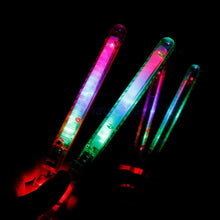 Load image into Gallery viewer, 12 Pcs Glowsticks Party in Dark Wand LED Light Glow Colour Changing Stick Flashing - Battery Mate