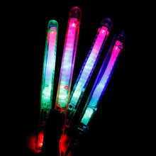 Load image into Gallery viewer, 12 Pcs Glowsticks Party in Dark Wand LED Light Glow Colour Changing Stick Flashing - Battery Mate
