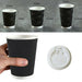 12oz (Medium) 1000pcs Disposable Coffee Cups Bulk Takeaway Paper Triple Wall Take Away - Battery Mate