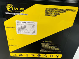 12V 100Ah LiFePO4 Lithium Ion Rechargeable Deep Cycle Battery - Battery Mate