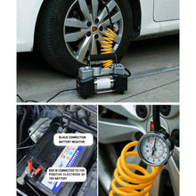 Load image into Gallery viewer, 12V 150PSI Car Air Compressor Portable Tyre Deflator Inflator Pump 4WD Car Truck - Battery Mate