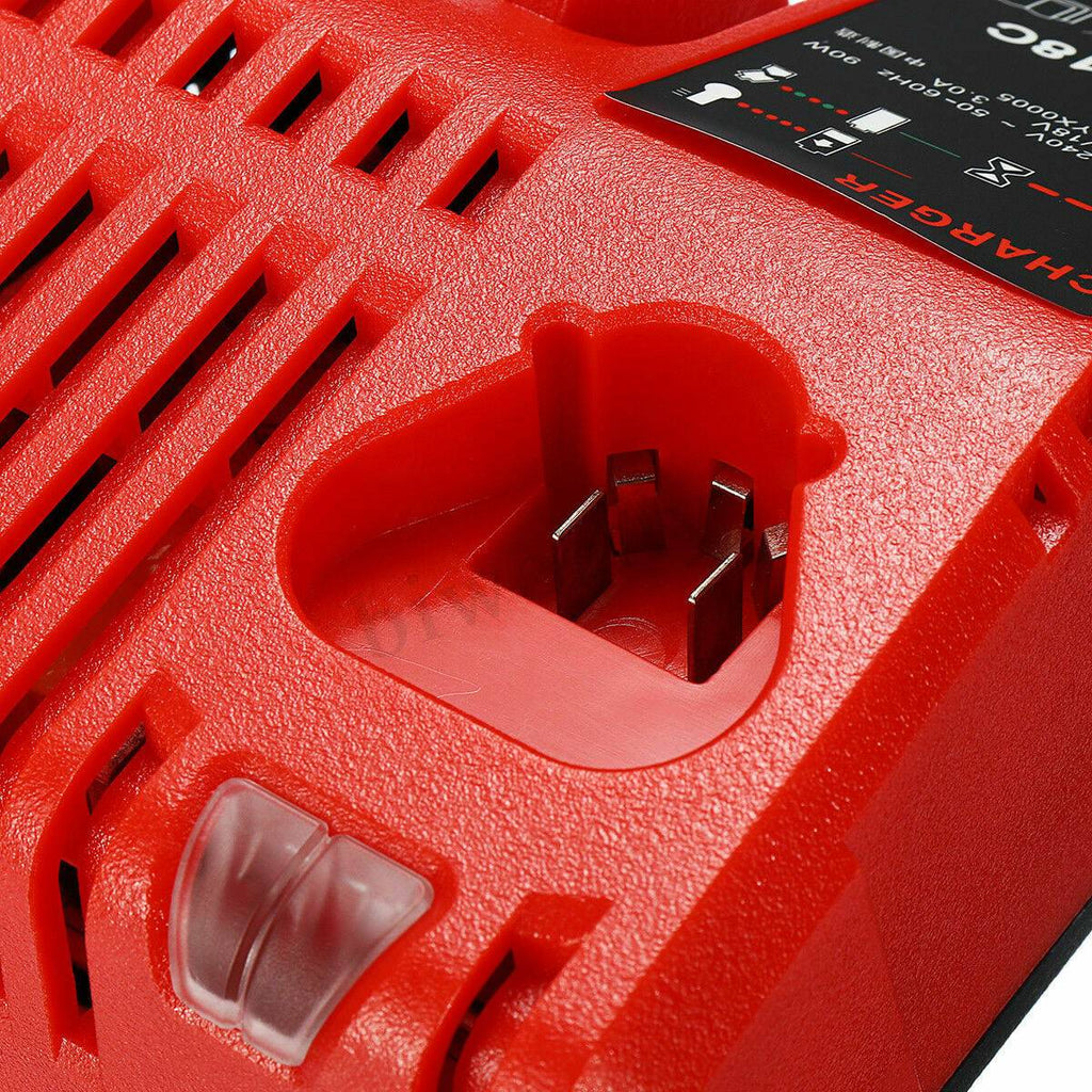 12V-18V Battery Charger for Milwaukee M12-18C Multi Voltage Rapid Dual M12 & M18 - Battery Mate