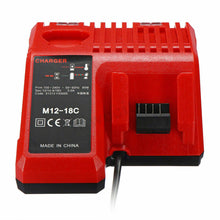 Load image into Gallery viewer, 12V-18V Battery Charger for Milwaukee M12-18C Multi Voltage Rapid Dual M12 &amp; M18 - Battery Mate
