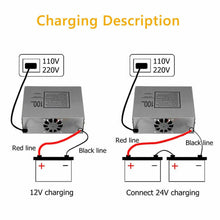 Load image into Gallery viewer, 12V-240V Battery Charger Inverter 140W Car ATV 4WD Boat Caravan Motorcycle 10A - Battery Mate