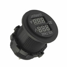 Load image into Gallery viewer, 12v / 24V AUX LED Dual Voltmeter Voltage Gauge Battery Monitor Panel Car Boat RV - Battery Mate