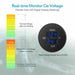 12v / 24V AUX LED Dual Voltmeter Voltage Gauge Battery Monitor Panel Car Boat RV - Battery Mate