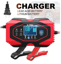 Load image into Gallery viewer, 12V 24V Car Battery Charger Lead-acid AGM GEL-Lithium LiFePO4 Battery Repair Use - Battery Mate