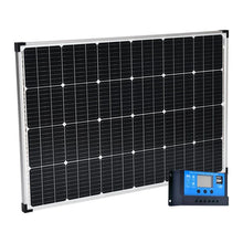 Load image into Gallery viewer, 12V 300W Solar Panel Kit Mono Fixed Caravan + 20A Controller with USB - Battery Mate