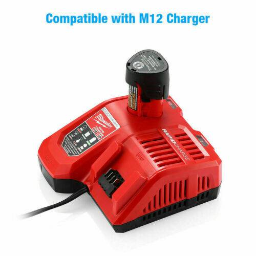 12V 3.5Ah For Milwaukee M12 M12B3 LITHIUM Cordless Battery 48-11-2401 2440 3.5A - Battery Mate