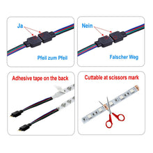 Load image into Gallery viewer, 12V Bluetooth USB RGB LED Strip Lights IP65 Waterproof 5050 5M 300 LEDs AU Stock - Battery Mate