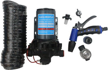 Load image into Gallery viewer, 12V Washdown Pump Kit 20L/MIN 70PSI High Pressure Wash-Down Deck Caravan Boat - Battery Mate