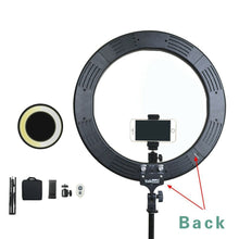 Load image into Gallery viewer, 13&quot; LED Ring Light Dimmable Lighting Kit Phone Selfie Tripod Stand Youtube Live - Battery Mate