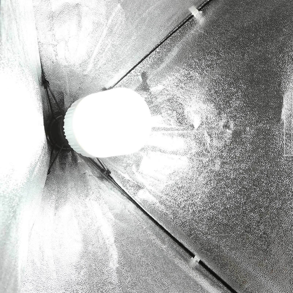 135W Photography Studio Softbox Continuous Lighting Soft Box Light Stand - Battery Mate