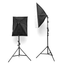 Load image into Gallery viewer, 135W Photography Studio Softbox Continuous Lighting Soft Box Light Stand - Battery Mate