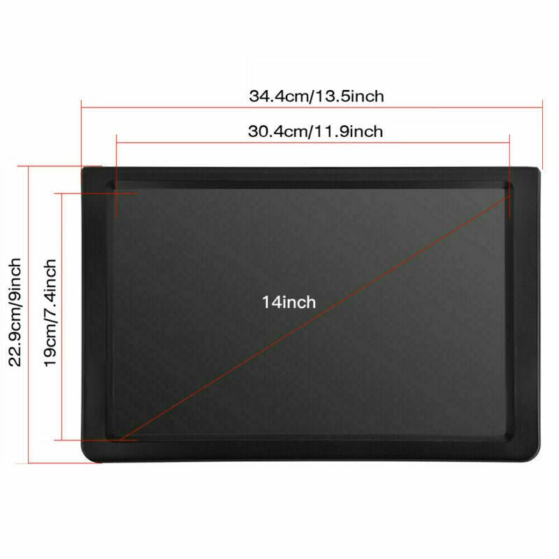 14" 1080P HD Digital Portable Car TV HD TFT LED DVB T2 12V TV Player MP4 Player - Battery Mate
