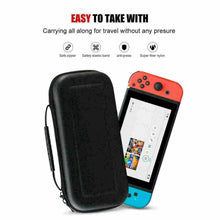 Load image into Gallery viewer, 15 in 1 Nintendo Switch Travel Case EVA Hard Bag + Screen Protector + MANY Accessories - Battery Mate