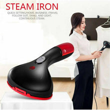 Load image into Gallery viewer, 1500W Steam Iron Portable Handheld Clothes Steamer Garment Fabric Steam Travel - Battery Mate