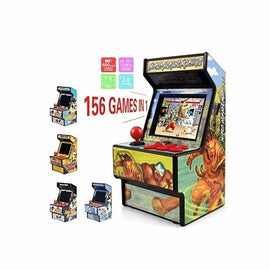 156 Games for Sega Retro Mini Arcade Game Console with 2.8 Inch Colorful Display Rechargeable Battery + AV output to TV - Battery Mate