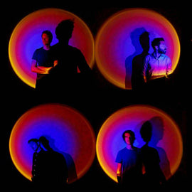 16 Colors Rainbow Sunset Projection Lamp LED Modern Romantic with Remote Control - Battery Mate