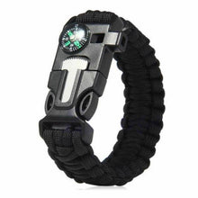 Load image into Gallery viewer, 16 in 1 Camping Hiking Gear Survival Watch Compass Flint Fire Thermometer - Battery Mate