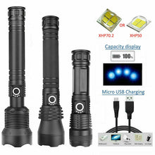 Load image into Gallery viewer, 180000LM L2 LED Tactical Flashlight USB Rechargeable Camping Hunting Torch - Battery Mate