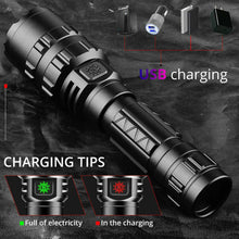 Load image into Gallery viewer, 180000LM L2 LED Tactical Flashlight USB Rechargeable Camping Hunting Torch - Battery Mate