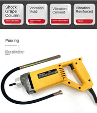 Load image into Gallery viewer, 1800W Portable Electric Concrete Vibrator w/ Needle 2m Hose Cement Construct - Battery Mate